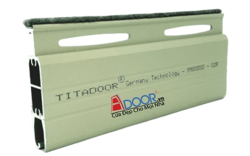 Mẫu cửa cuốn công nghệ Đức Titadoor Adoor PM800SD