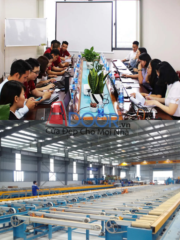 Cơ sở vật chất chuyên nghiệp tại Adoor