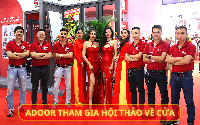 Adoor tham dự hội thảo về cửa