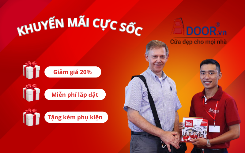 Chương trình khuyến mãi tại Adoor