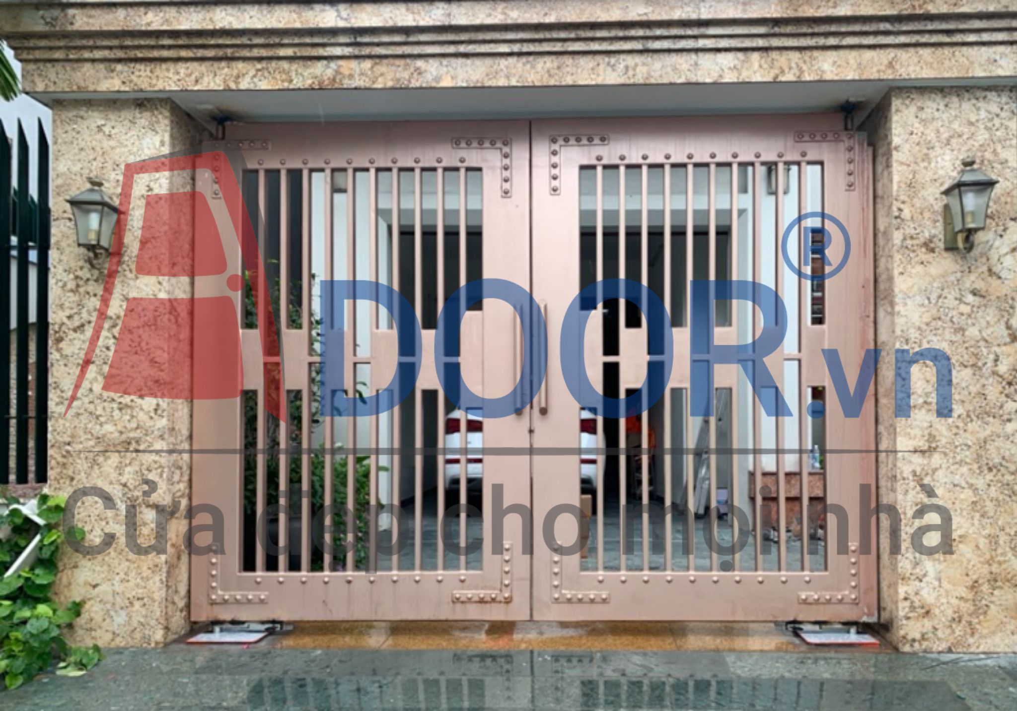 Cửa cổng Adoor tự động âm sàn - 1 Cửa cổng Adoor tự động âm sàn - 1