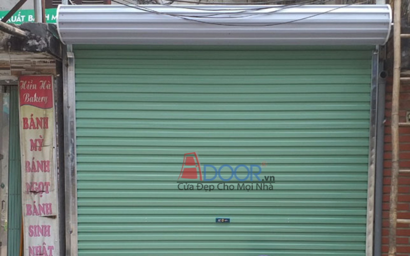 Mẫu cửa cuốn Đài Loan kéo tay