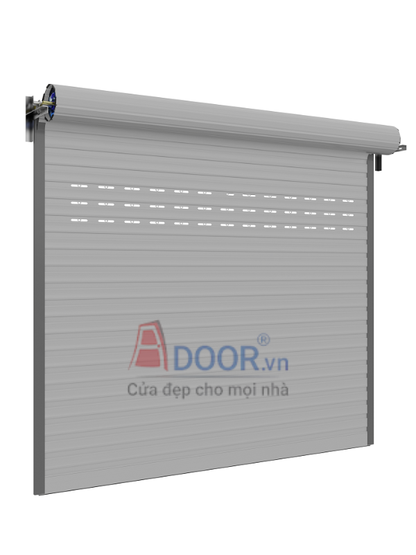 Mẫu cửa cuốn khe thoáng tại Cẩm Phả AL68