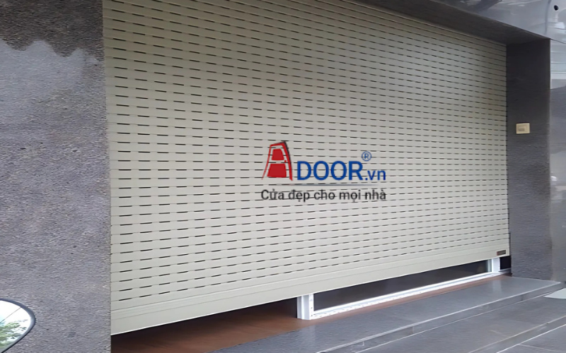 Mẫu cửa cuốn khe thoáng CT5122 tại Long Xuyên