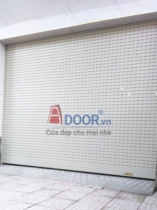 Mẫu cửa cuốn khe thoáng tại Tân Uyên A49i