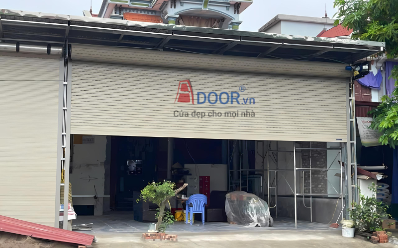 Mẫu cửa cuốn khe thoáng tại Thuận An CT5122