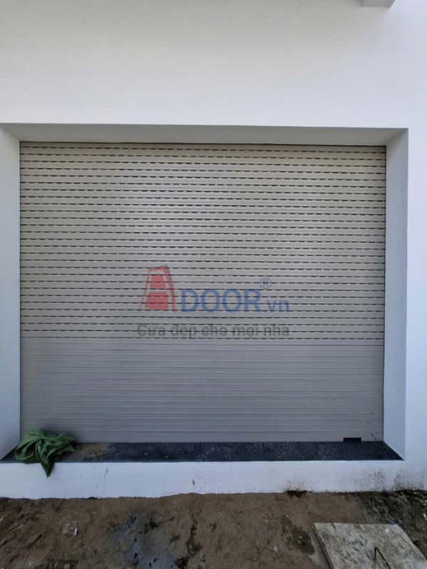 Mẫu cửa cuốn khe thoáng Euro tại Uông Bí