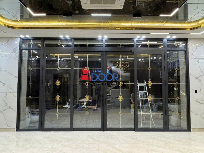 Cửa nhôm kính trượt quay độ bền cao, cách âm cách nhiệt tốt Cửa nhôm kính trượt quay độ bền cao, cách âm cách nhiệt tốt