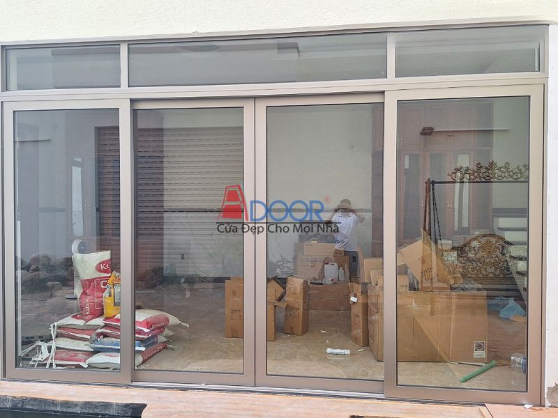 Cửa mở lùa Maxpro giúp tiết kiệm diện tích tối ưu mà vẫn đảm bảo tính thẩm mỹ cao