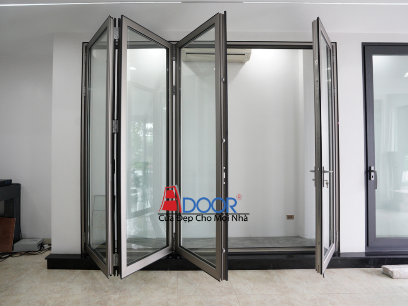 Cửa nhôm Maxpro xếp trượt giúp tận dụng tối đa diện tích Cửa nhôm Maxpro xếp trượt giúp tận dụng tối đa diện tích