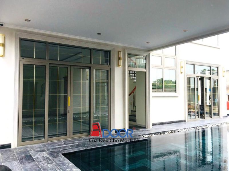 Cửa nhôm Maxpro mở lùa giúp tiết kiệm diện tích Cửa nhôm Maxpro mở lùa giúp tiết kiệm diện tích