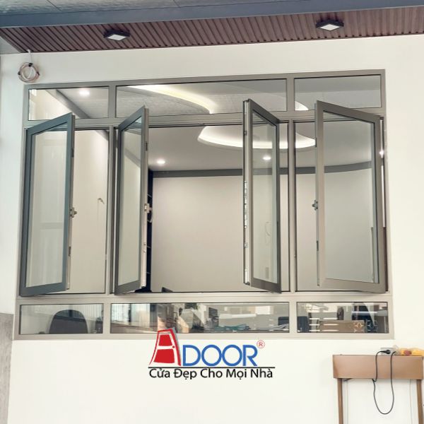 Cửa sổ mở quay giúp tối ưu hóa không gian và lấy sáng hiệu quả Cửa sổ mở quay giúp tối ưu hóa không gian và lấy sáng hiệu quả