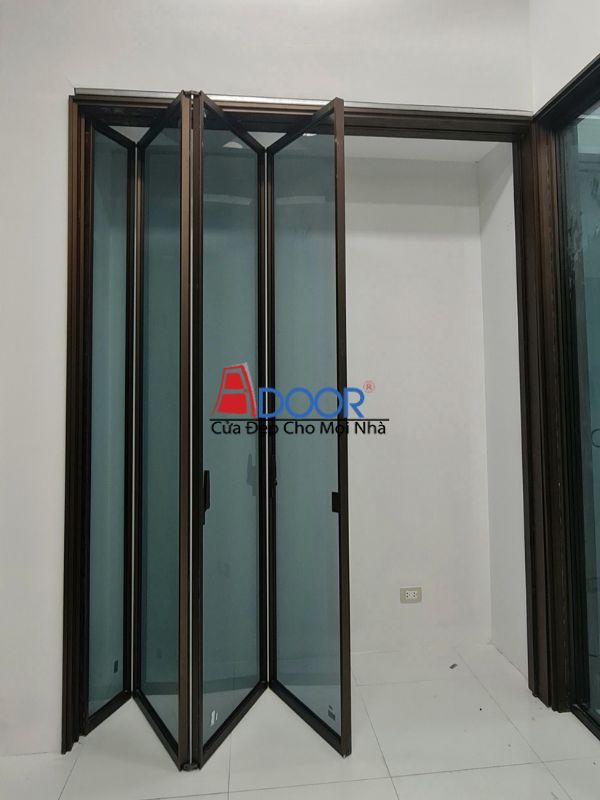 Cửa nhôm Slim xếp trượt với thiết kế hiện đại, dễ dàng vận hành Cửa nhôm Slim xếp trượt với thiết kế hiện đại, dễ dàng vận hành