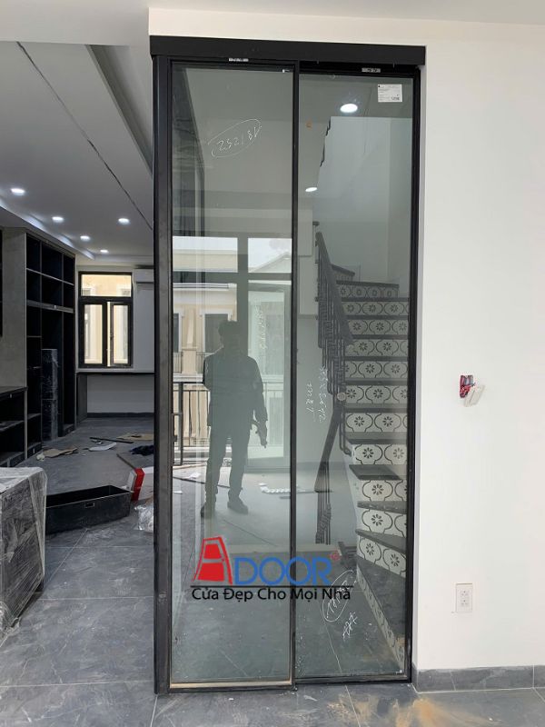 Cửa nhôm Slim Adoor mở trượt 2 cánh Cửa nhôm Slim Adoor mở trượt 2 cánh
