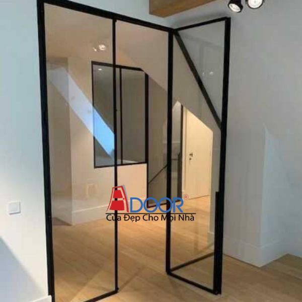 Cửa nhôm kính Slim mở quay thiết kế hiện đại, vận hành nhẹ nhàng Cửa nhôm kính Slim mở quay thiết kế hiện đại, vận hành nhẹ nhàng