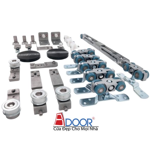 Phụ kiện đồng bộ Adoor đảm bảo vận hành trơn tru Phụ kiện đồng bộ Adoor đảm bảo vận hành trơn tru
