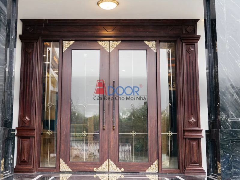 Cửa nhôm thủy lực với thiết kế hiện đại Cửa nhôm thủy lực với thiết kế hiện đại