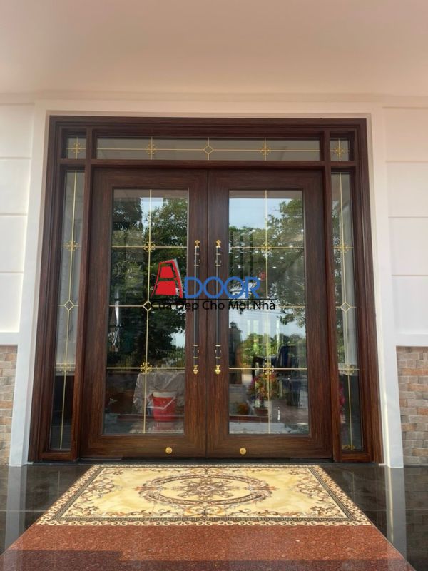 Ảnh cửa nhôm thủy lực vân gỗ sang trọng, tạo điểm nhấn đẳng cấp cho không gian Ảnh cửa nhôm thủy lực vân gỗ sang trọng, tạo điểm nhấn đẳng cấp cho không gian