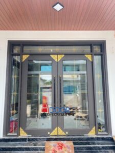 cửa nhôm thủy lực Vị Thanh - Hậu Giang