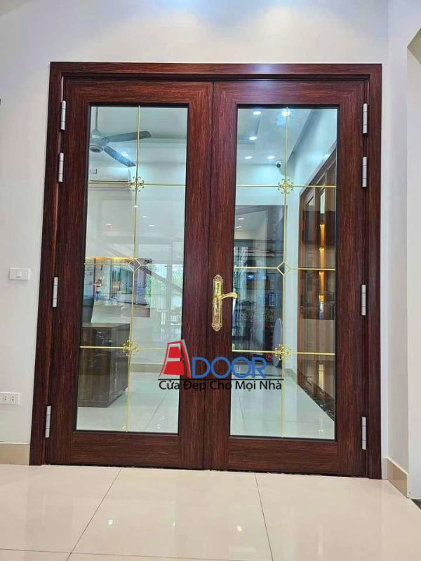 Cửa 2 cánh thủy lực không vách vận hành nhẹ nhàng Cửa 2 cánh thủy lực không vách vận hành nhẹ nhàng