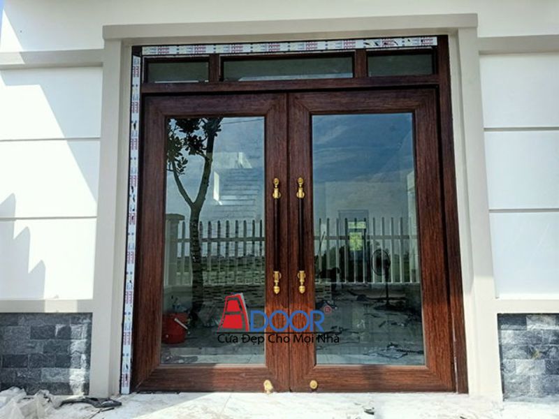 Cửa thủy lực khuôn bao đơn Adoor với khung nhôm chắc chắn Cửa thủy lực khuôn bao đơn Adoor với khung nhôm chắc chắn