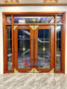 cửa nhôm thủy lực Cà Mau