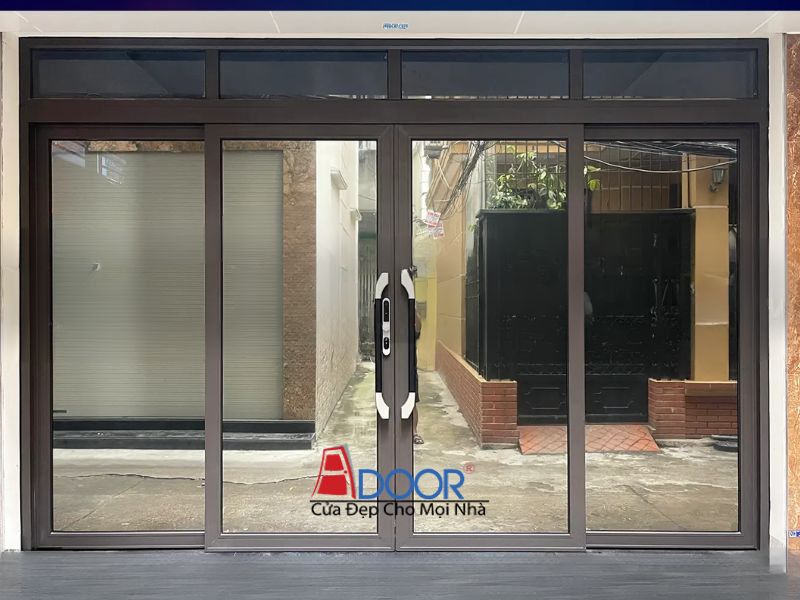 Cửa trượt quay vận hành êm ái, độ bền cao, thích hợp các công trình nhà ở Cửa trượt quay vận hành êm ái, độ bền cao, thích hợp các công trình nhà ở
