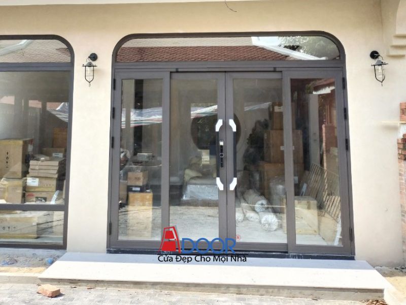 Cửa nhôm hệ trượt quay Adoor phù hợp nhiều loại công trình Cửa nhôm hệ trượt quay Adoor phù hợp nhiều loại công trình