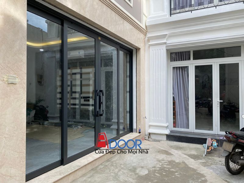 Cửa nhôm trượt quay tối ưu ánh sáng, tiết kiệm diện tích Cửa nhôm trượt quay tối ưu ánh sáng, tiết kiệm diện tích