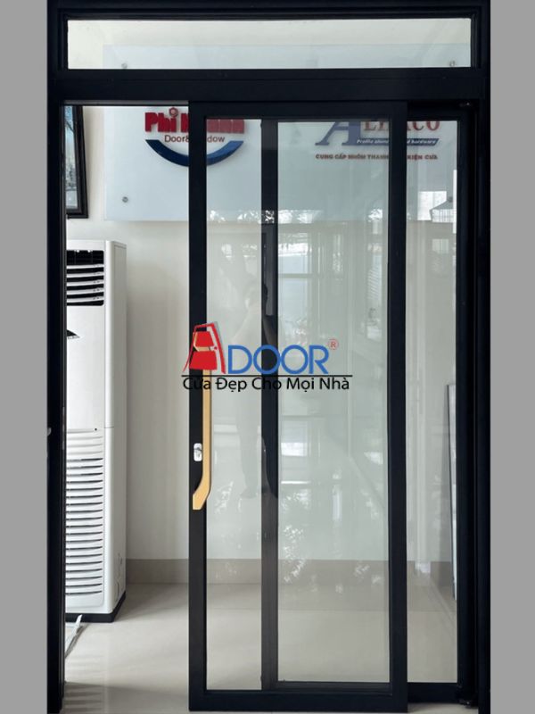 Cửa nhôm trượt quay 2 cánh thiết kế hiện đại Cửa nhôm trượt quay 2 cánh thiết kế hiện đại