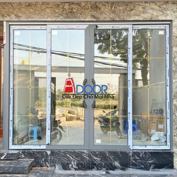 Cửa trượt quay 4 cánh Adoor tạo điểm nhấn sang trọng Cửa trượt quay 4 cánh Adoor tạo điểm nhấn sang trọng
