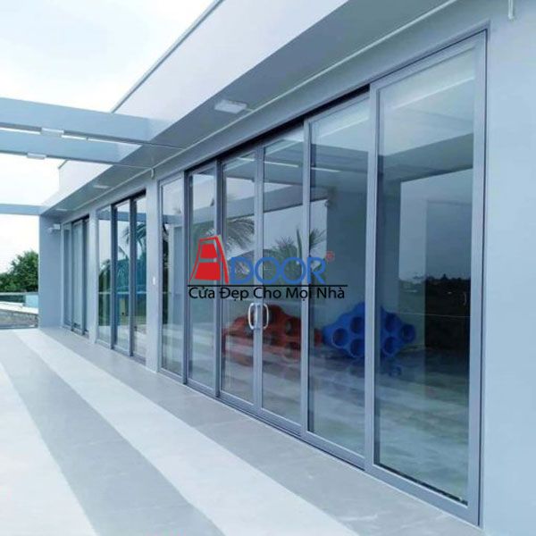 Minh họa công trình thi công thực tế tại Long An với cửa 6 cánh Adoor Minh họa công trình thi công thực tế tại Long An với cửa 6 cánh Adoor