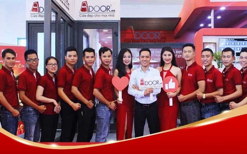 Đội ngũ nhân sự tận tâm, chuyên nghiệp của Adoor