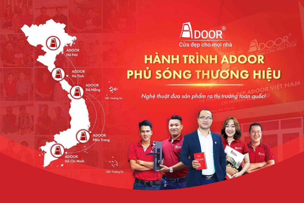 Hành trình phân phối của Adoor