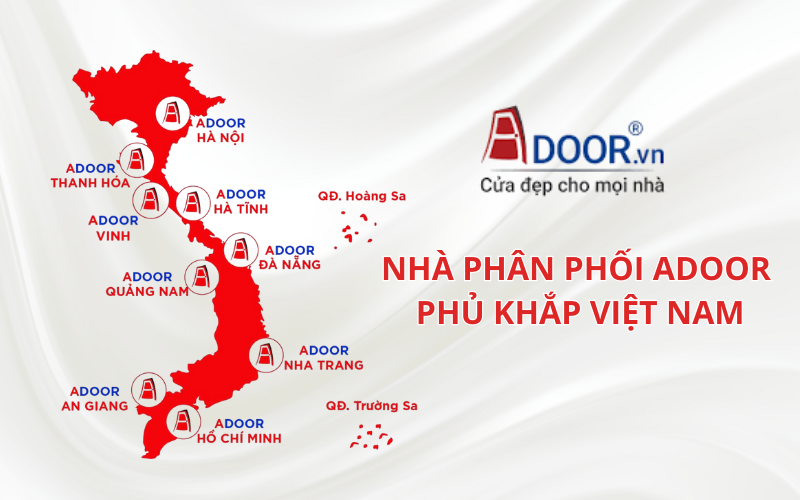 Nhà phân phối cửa cuốn khe thoáng Adoor tại Thuận An