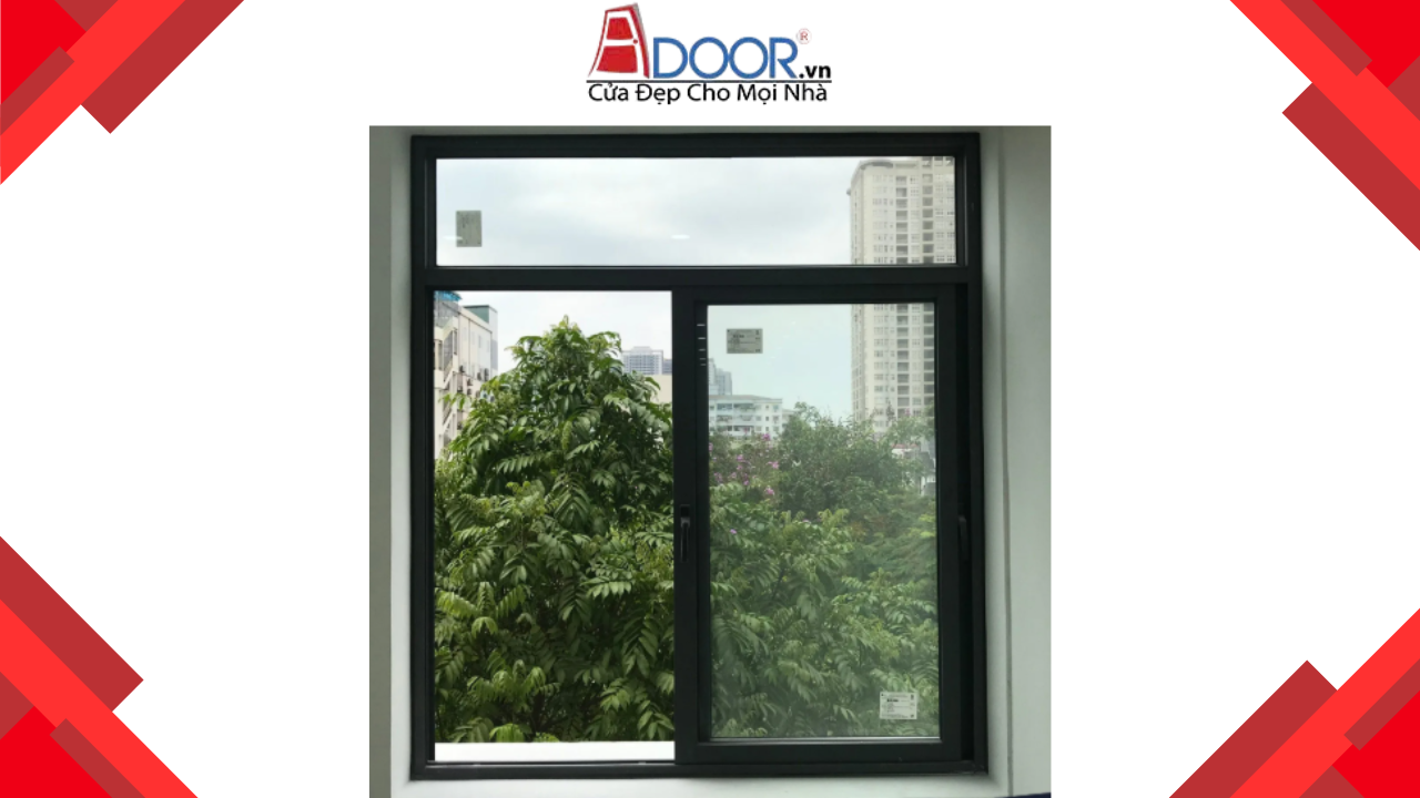 cửa sổ mở lùa xingfa 2 cánh