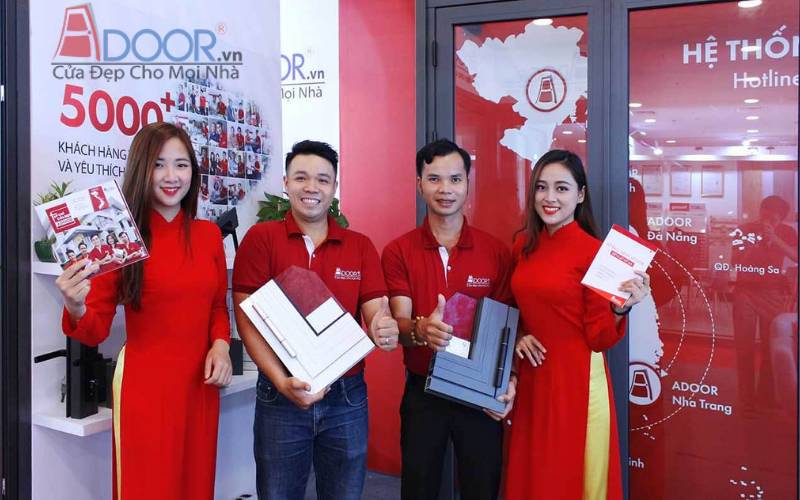 Adoor tham gia sự kiện hội chợ tại Tân Uyên