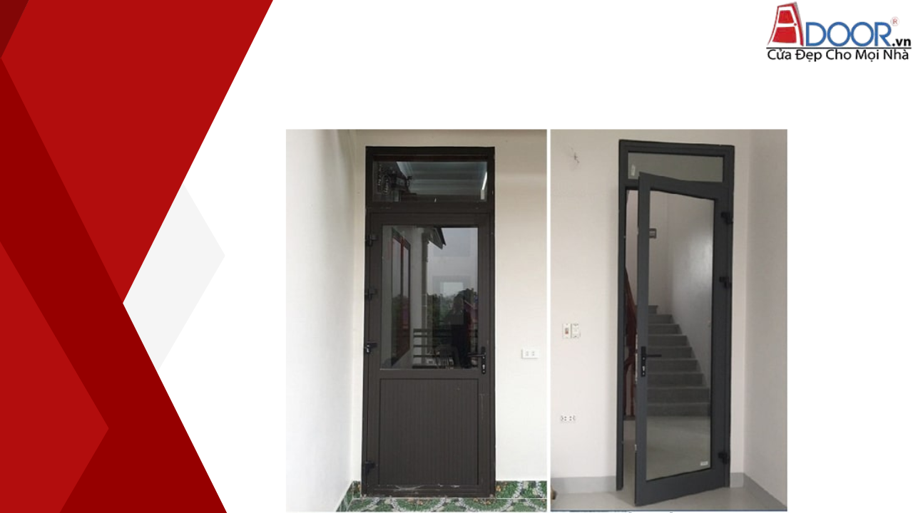 cửa đi mở quay xingfa VN 1 cánh