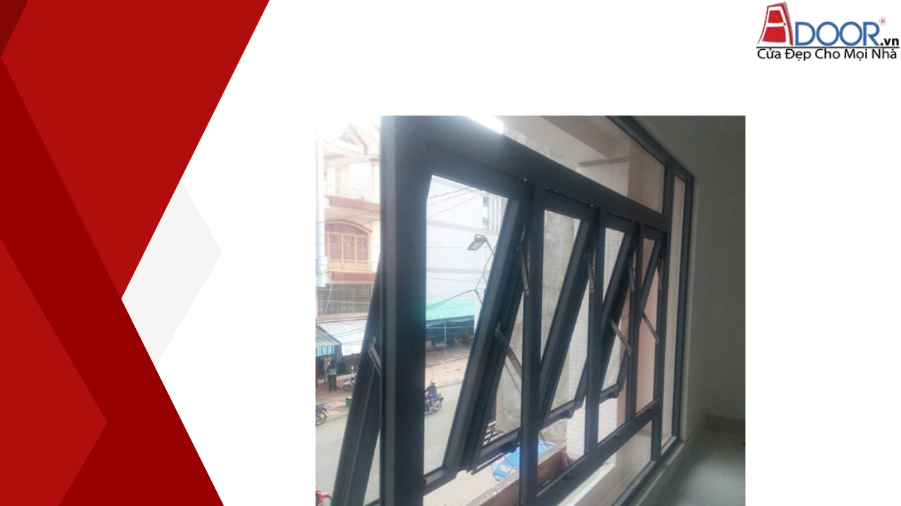 cửa sổ mở hất xingfa VN 4 cánh