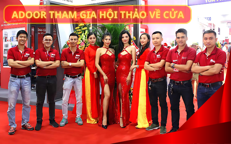Adoor tham gia cửa cuốn khe thoáng tại Adoor