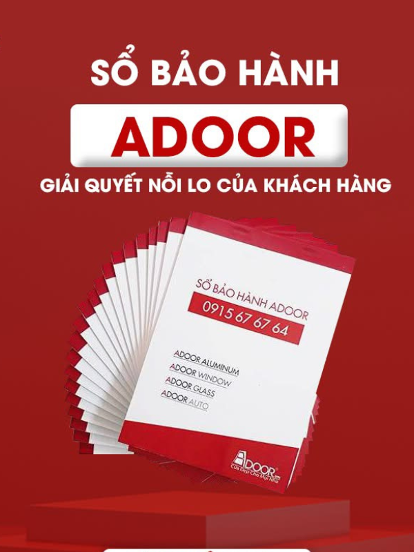 Sổ bảo hành của Adoor