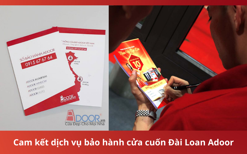Cam kết dịch vụ bảo hành cửa cuốn Đài Loan tại Kiên Giang