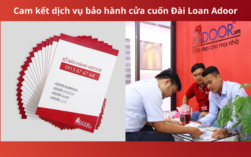 Cam kết về chính sách bảo hành và chất lượng của cửa cuốn Đài Loan tại Pleiku Adoor