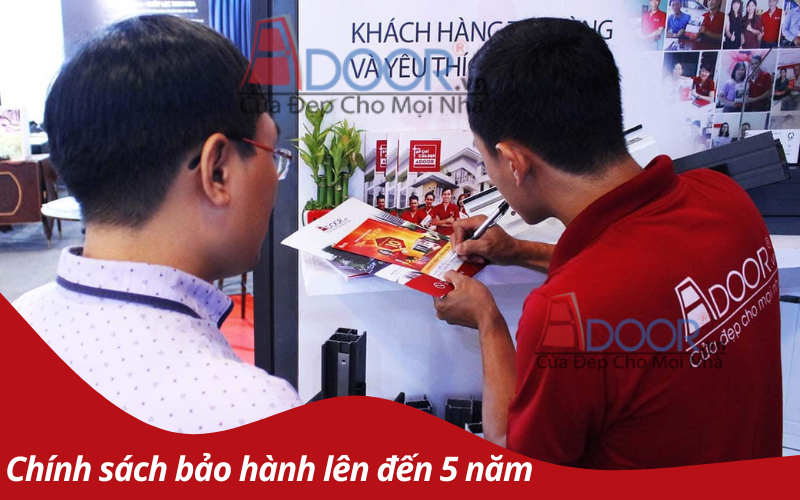 Chính sách bảo hành minh bạch, dịch vụ hậu mãi tận tâm của Adoor