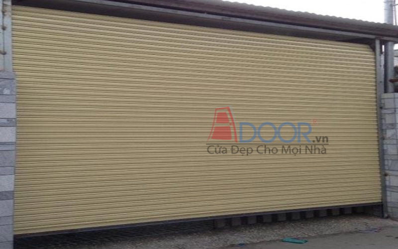 Cửa cuốn Đài Loan Adoor tự động bằng tôn mạ màu