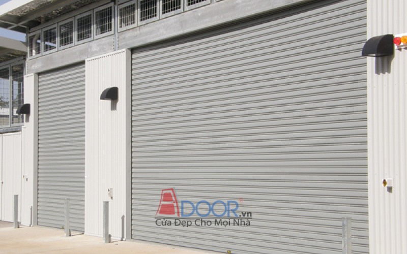 Cửa cuốn Đài Loan kéo tay bằng thép mạ kẽm