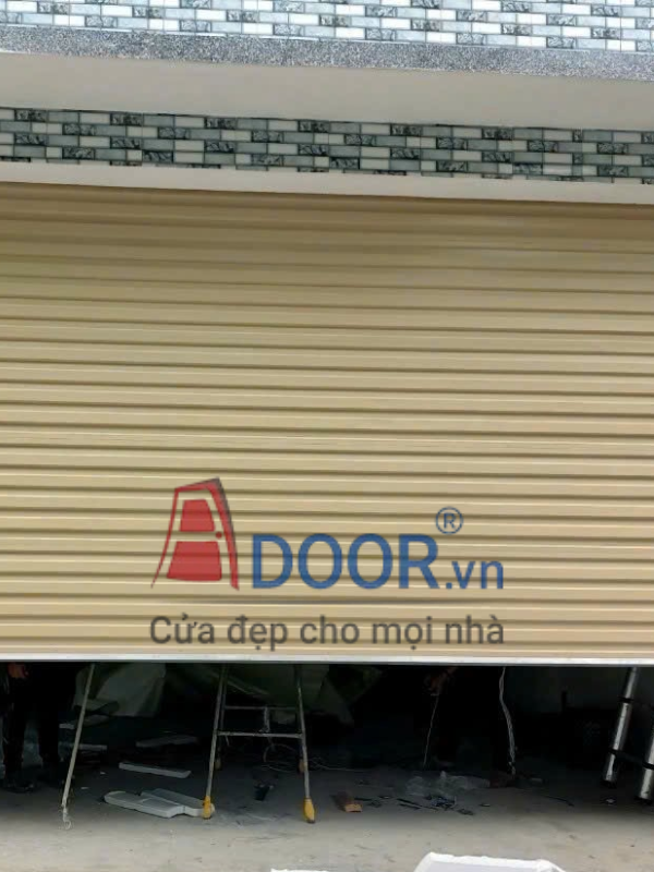 Cửa cuốn tấm liền thép của Adoor