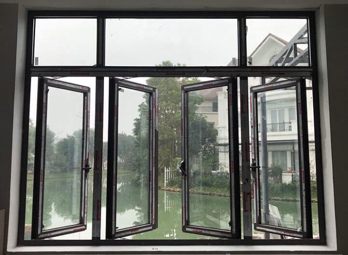 cửa sổ mở quay xingfa 4 cánh