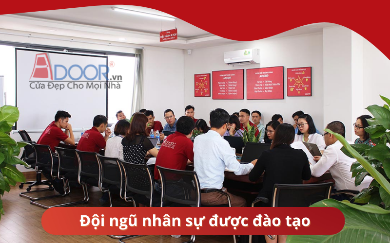 Đội ngũ kỹ thuật viên tay nghề cao, giàu kinh nghiệm của Adoor