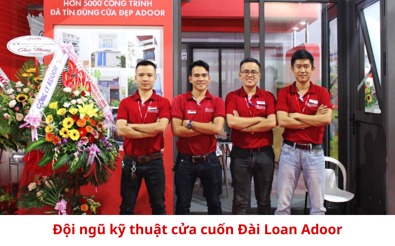 Đội ngũ nhân sự đứng sau thương hiệu cửa cuốn Đài Loan của Adoor